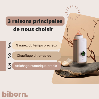 MonChauffe-Biberon portable ™